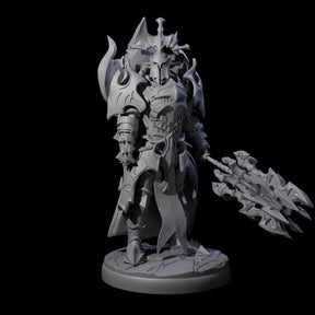 Hulking Dark Elf Sentinel I Miniature for Dungeons and Dragons, Pathfinder or other TTRPGs