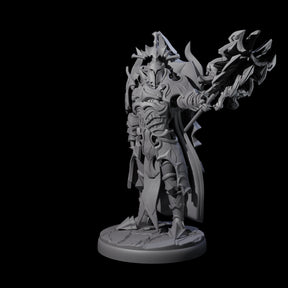 Hulking Dark Elf Sentinel J Miniature for Dungeons and Dragons, Pathfinder or other TTRPGs