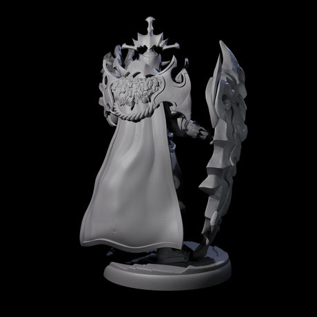 Hulking Dark Elf Sentinel K Miniature for Dungeons and Dragons, Pathfinder or other TTRPGs