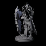 Hulking Dark Elf Sentinel K Miniature for Dungeons and Dragons, Pathfinder or other TTRPGs
