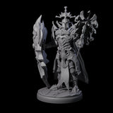 Hulking Dark Elf Sentinel K Miniature for Dungeons and Dragons, Pathfinder or other TTRPGs