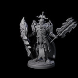 Hulking Dark Elf Sentinel L Miniature for Dungeons and Dragons, Pathfinder or other TTRPGs