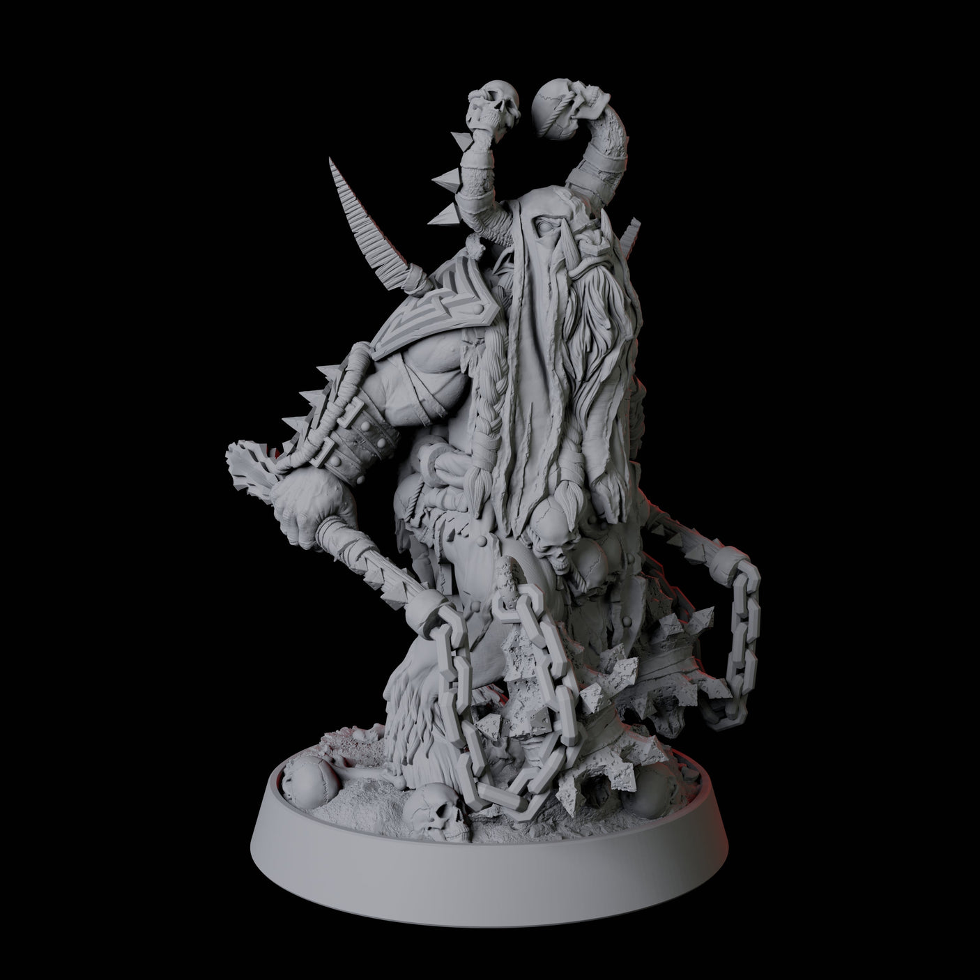 Hulking Death Minotaur Miniature for Dungeons and Dragons, Pathfinder or other TTRPGs