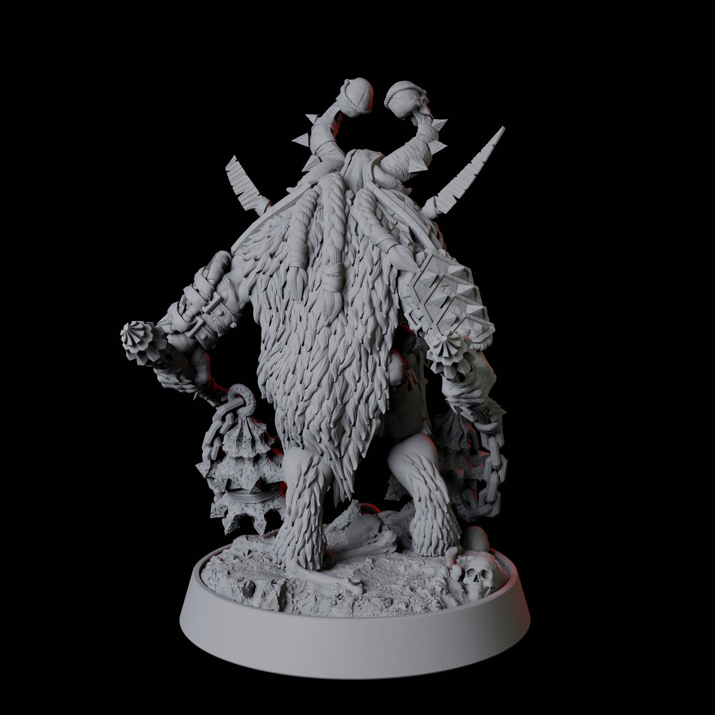 Hulking Death Minotaur Miniature for Dungeons and Dragons, Pathfinder or other TTRPGs