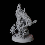 Hulking Death Minotaur Miniature for Dungeons and Dragons, Pathfinder or other TTRPGs