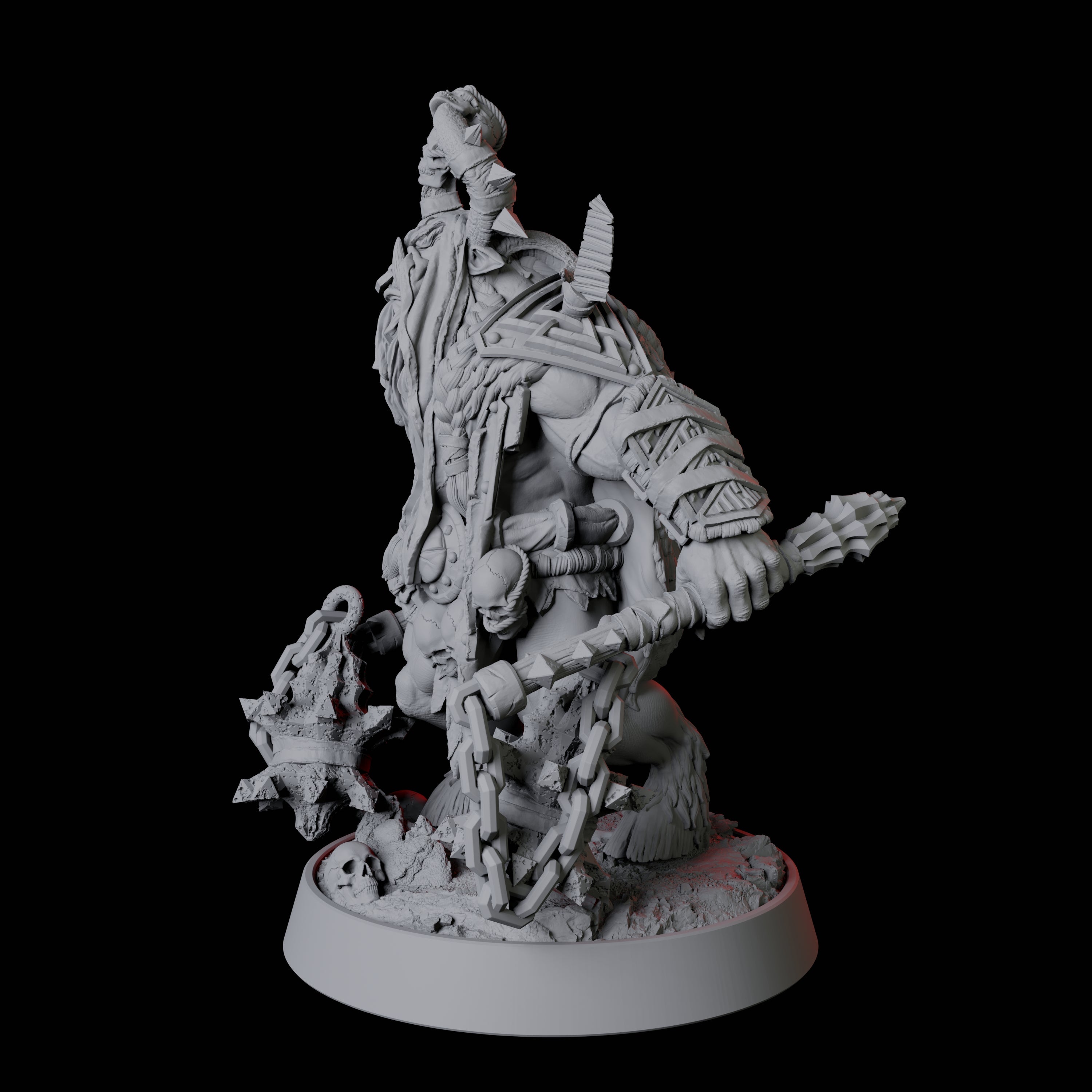 Hulking Death Minotaur Miniature for Dungeons and Dragons