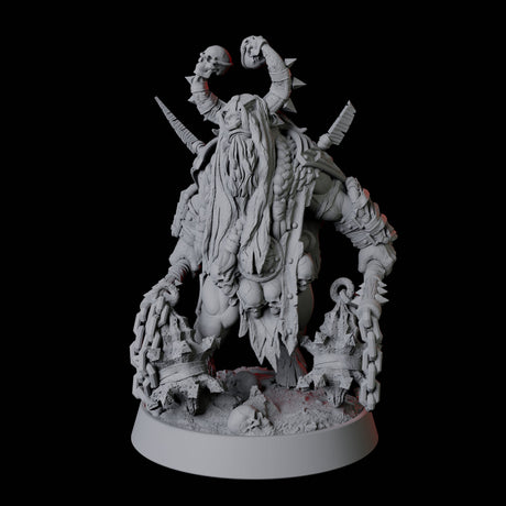 Hulking Death Minotaur Miniature for Dungeons and Dragons, Pathfinder or other TTRPGs