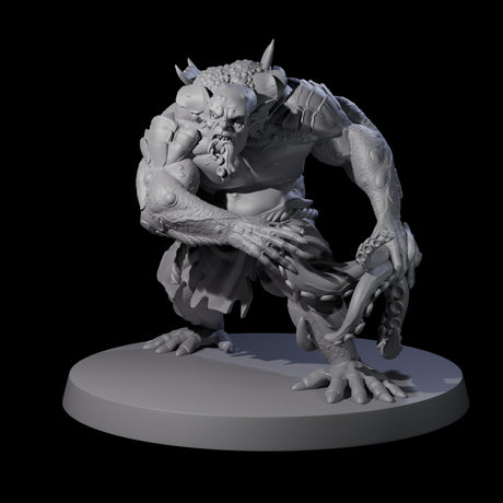 Hulking Deep One Miniature for Dungeons and Dragons, Pathfinder or other TTRPGs