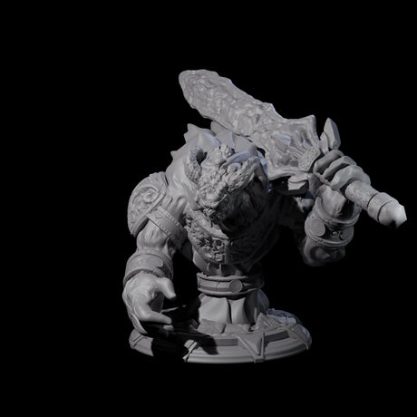 Hulking Djinni Miniature for Dungeons and Dragons, Pathfinder or other TTRPGs