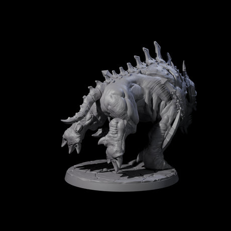 Hulking Hellhound B Miniature for Dungeons and Dragons, Pathfinder or other TTRPGs