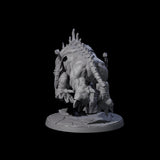 Hulking Hellhound B Miniature for Dungeons and Dragons, Pathfinder or other TTRPGs