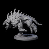 Hulking Hellhound B Miniature for Dungeons and Dragons, Pathfinder or other TTRPGs