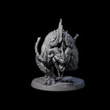 Hulking Hellhound B Miniature for Dungeons and Dragons, Pathfinder or other TTRPGs