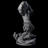 Hulking Hill Giant Hurler Miniature for Dungeons and Dragons, Pathfinder or other TTRPGs