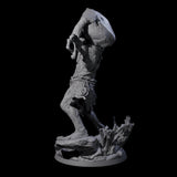 Hulking Hill Giant Hurler Miniature for Dungeons and Dragons, Pathfinder or other TTRPGs