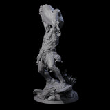 Hulking Hill Giant Hurler Miniature for Dungeons and Dragons, Pathfinder or other TTRPGs