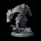 Hulking Jade Golem Miniature for Dungeons and Dragons, Pathfinder or other TTRPGs