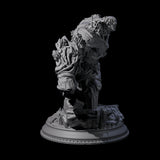 Hulking Jade Golem Miniature for Dungeons and Dragons, Pathfinder or other TTRPGs