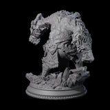 Hulking Jade Golem Miniature for Dungeons and Dragons, Pathfinder or other TTRPGs