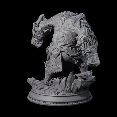 Hulking Jade Golem Miniature for Dungeons and Dragons, Pathfinder or other TTRPGs