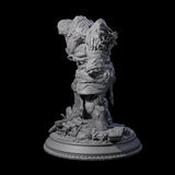 Hulking Jade Golem Miniature for Dungeons and Dragons, Pathfinder or other TTRPGs