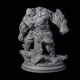Hulking Jade Golem Miniature for Dungeons and Dragons, Pathfinder or other TTRPGs