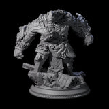 Hulking Jade Golem Miniature for Dungeons and Dragons, Pathfinder or other TTRPGs