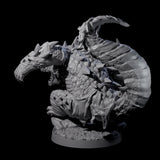 Hulking Lizardfolk Brute A Miniature for Dungeons and Dragons, Pathfinder or other TTRPGs