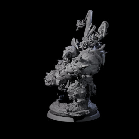 Hulking Ogre Juggernaut A Miniature for Dungeons and Dragons, Pathfinder or other TTRPGs