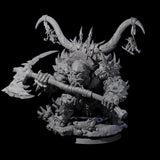 Hulking Ogre Juggernaut B Miniature for Dungeons and Dragons, Pathfinder or other TTRPGs