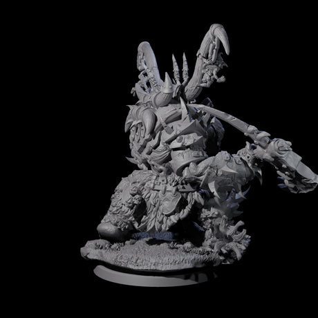 Hulking Ogre Juggernaut B Miniature for Dungeons and Dragons, Pathfinder or other TTRPGs