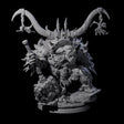 Hulking Ogre Juggernaut D Miniature for Dungeons and Dragons, Pathfinder or other TTRPGs