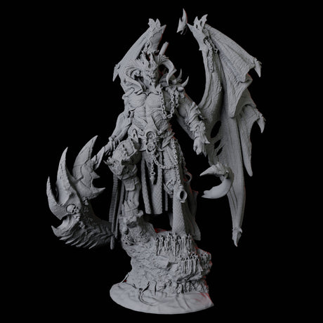 Hulking Pit Fiend Miniature for Dungeons and Dragons, Pathfinder or other TTRPGs