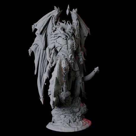 Hulking Pit Fiend Miniature for Dungeons and Dragons, Pathfinder or other TTRPGs