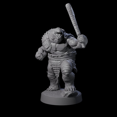 Hulking Skum Brute A Miniature for Dungeons and Dragons, Pathfinder or other TTRPGs