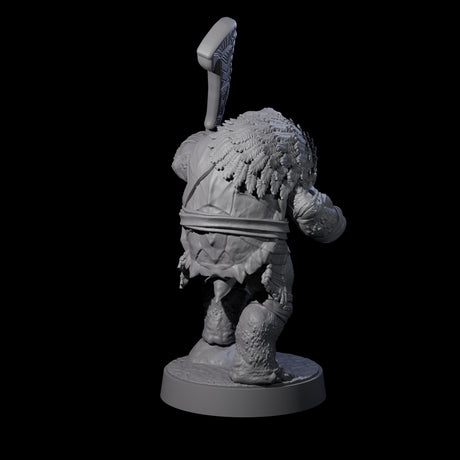 Hulking Skum Brute A Miniature for Dungeons and Dragons, Pathfinder or other TTRPGs
