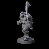 Hulking Skum Brute A Miniature for Dungeons and Dragons, Pathfinder or other TTRPGs