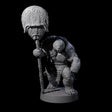 Hulking Skum Brute C Miniature for Dungeons and Dragons, Pathfinder or other TTRPGs