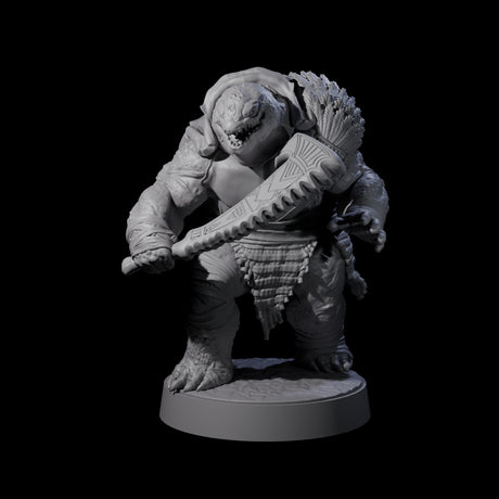Hulking Skum Brute D Miniature for Dungeons and Dragons, Pathfinder or other TTRPGs