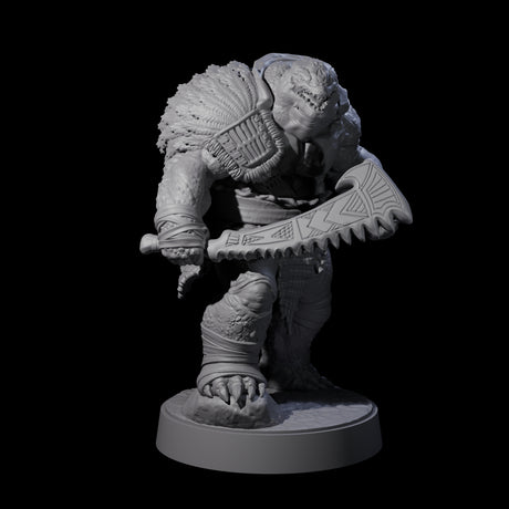 Hulking Skum Brute E Miniature for Dungeons and Dragons, Pathfinder or other TTRPGs