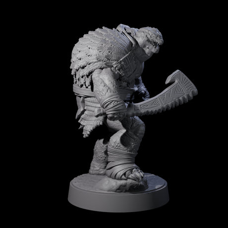 Hulking Skum Brute E Miniature for Dungeons and Dragons, Pathfinder or other TTRPGs