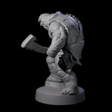 Hulking Skum Brute E Miniature for Dungeons and Dragons, Pathfinder or other TTRPGs