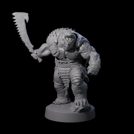 Hulking Skum Brute G Miniature for Dungeons and Dragons, Pathfinder or other TTRPGs