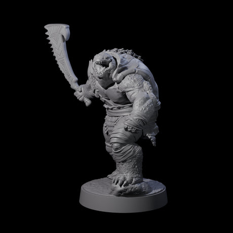 Hulking Skum Brute G Miniature for Dungeons and Dragons, Pathfinder or other TTRPGs
