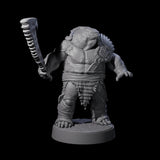 Hulking Skum Brute H Miniature for Dungeons and Dragons, Pathfinder or other TTRPGs