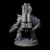 Hulking Space Knight Miniature for Dungeons and Dragons, Pathfinder or other TTRPGs