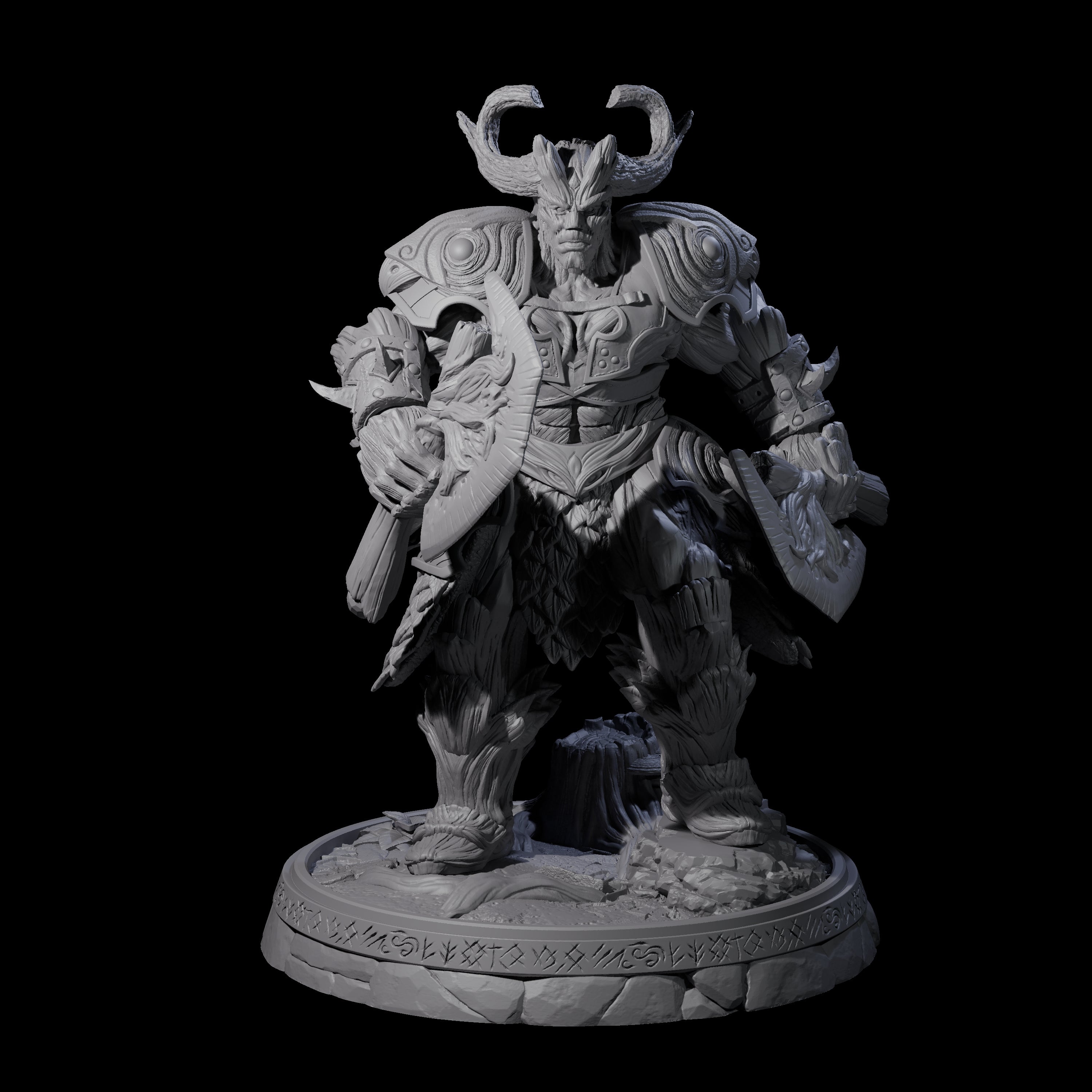 Hulking Treant Protector B Miniature for Dungeons and Dragons, Pathfinder or other TTRPGs