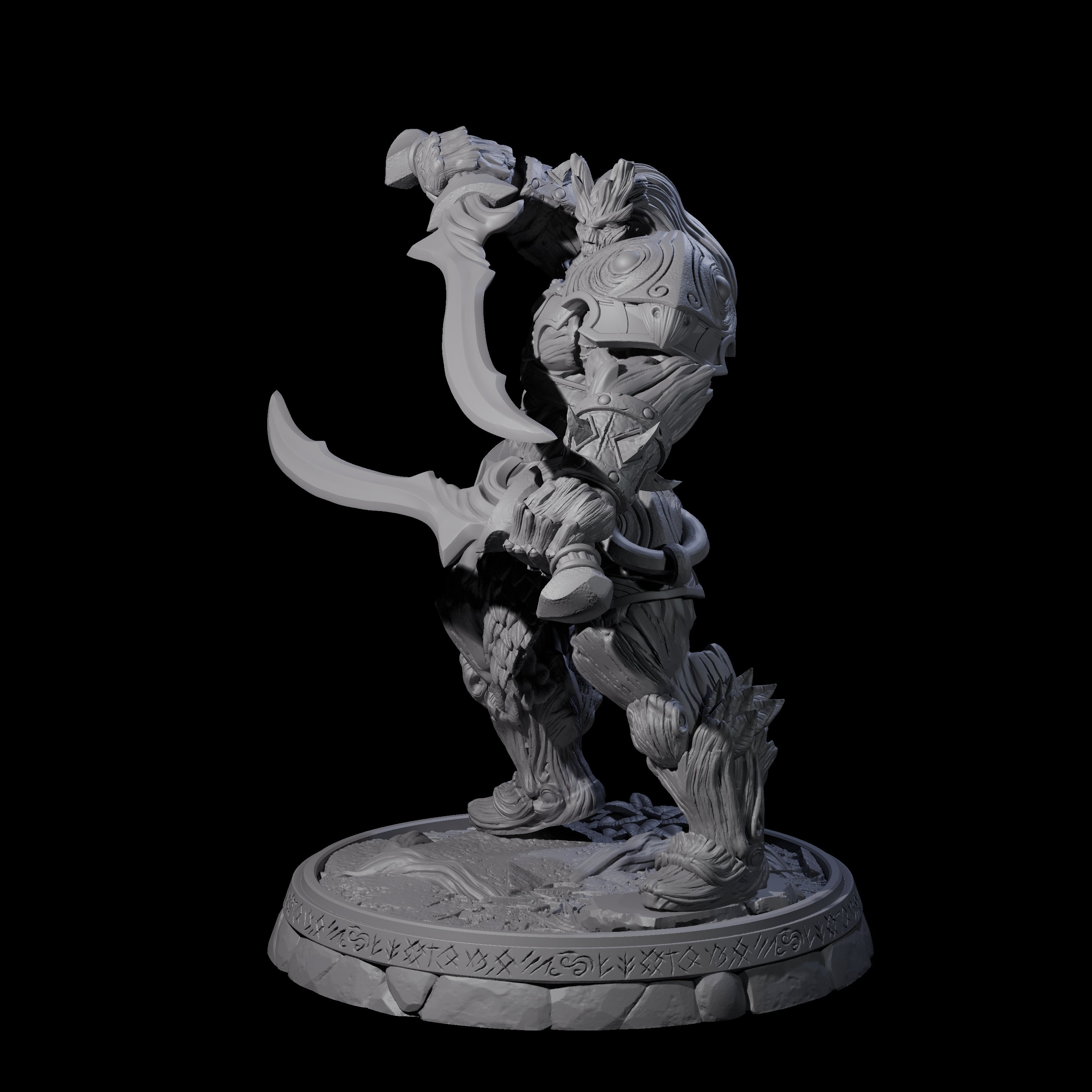 Hulking Treant Protector C Miniature for Dungeons and Dragons, Pathfinder or other TTRPGs