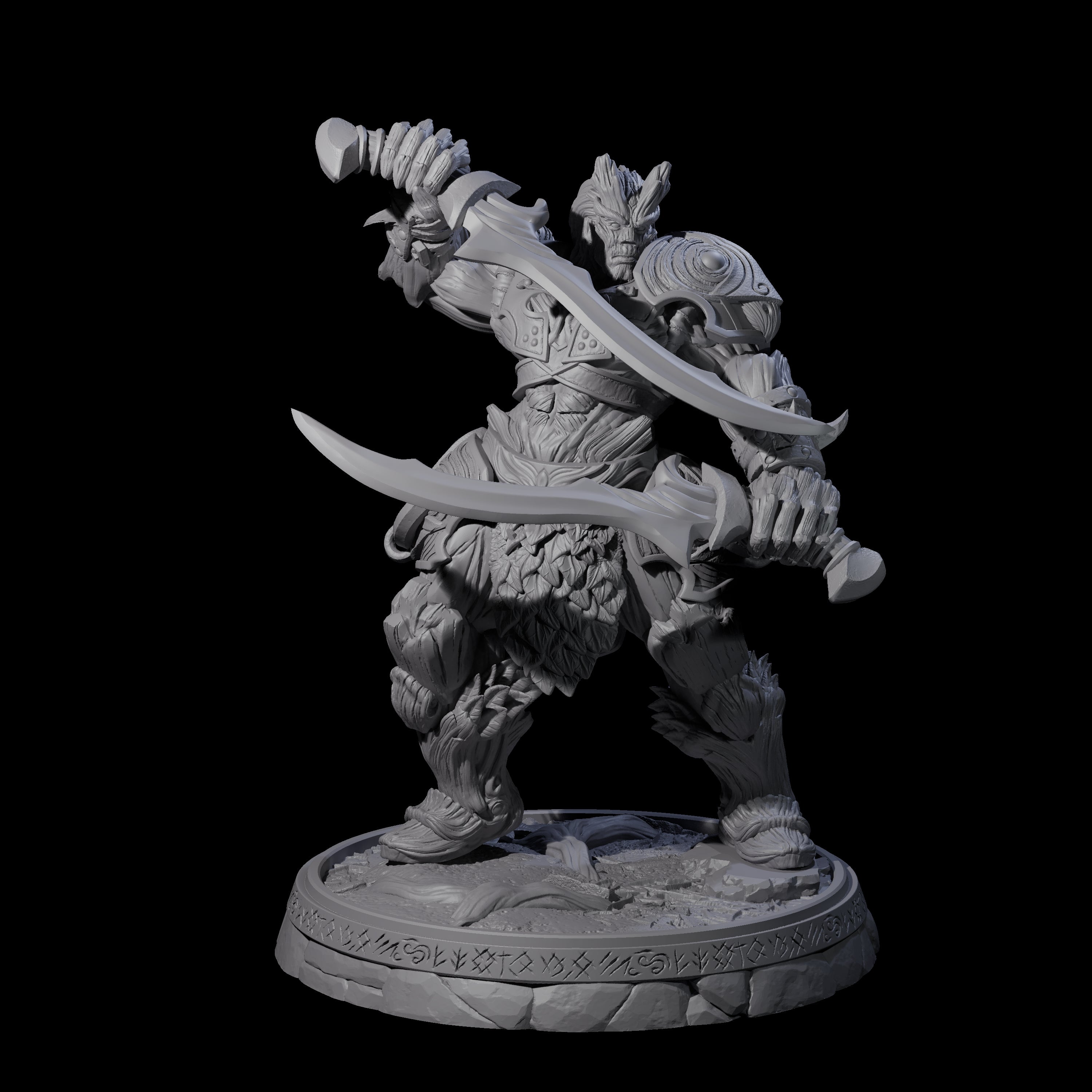 Hulking Treant Protector C Miniature for Dungeons and Dragons, Pathfinder or other TTRPGs
