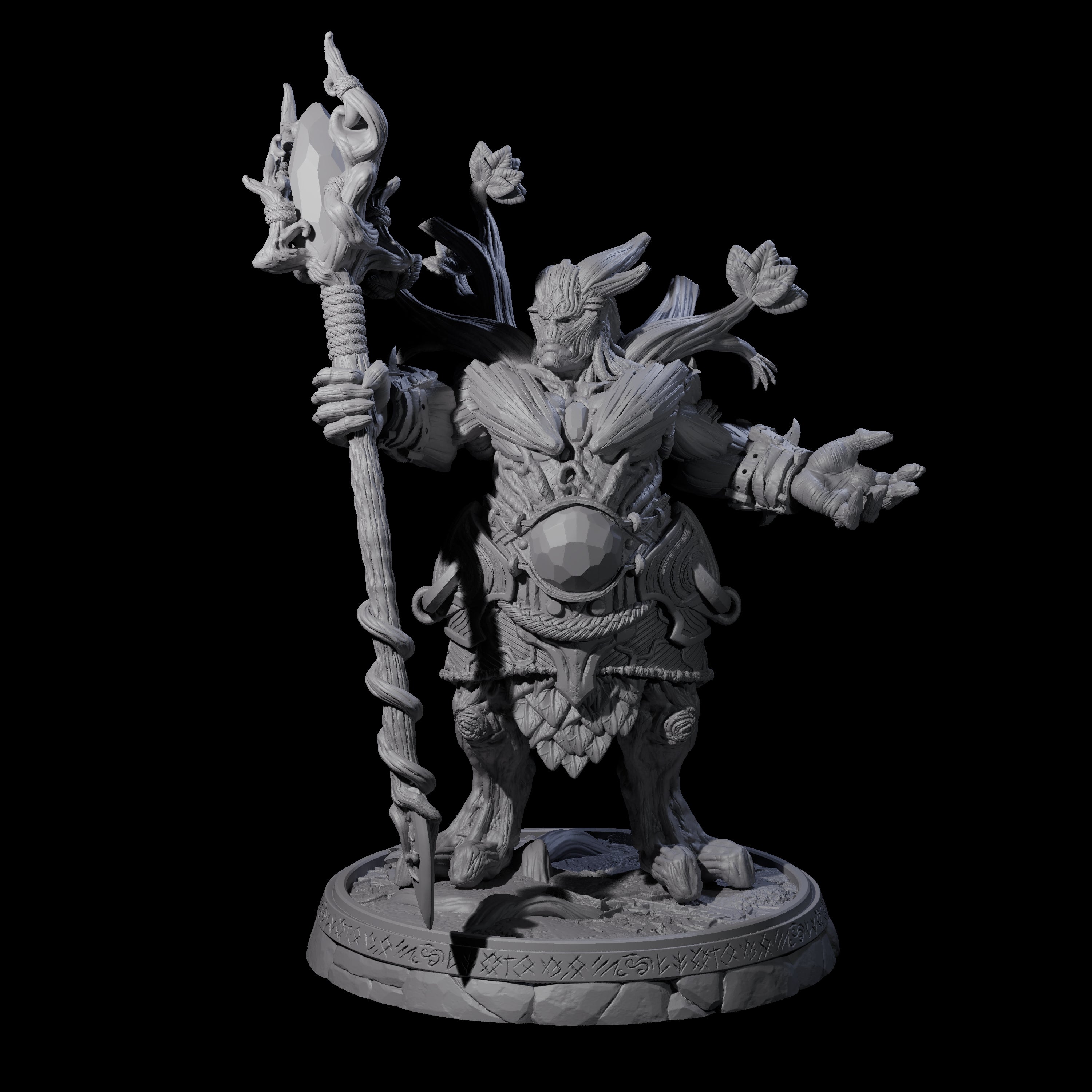 Hulking Treant Protector D Miniature for Dungeons and Dragons, Pathfinder or other TTRPGs